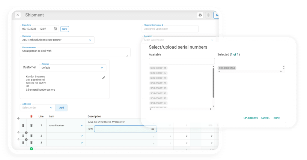 SKU tracking software