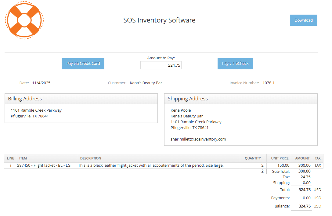 B I Invoice With Online Payment Part 2 Invoice with online payment