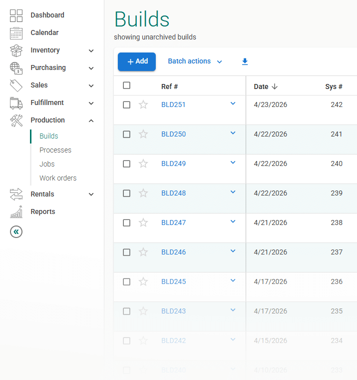 builds